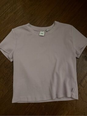 TNA Lilac Cropped Tee